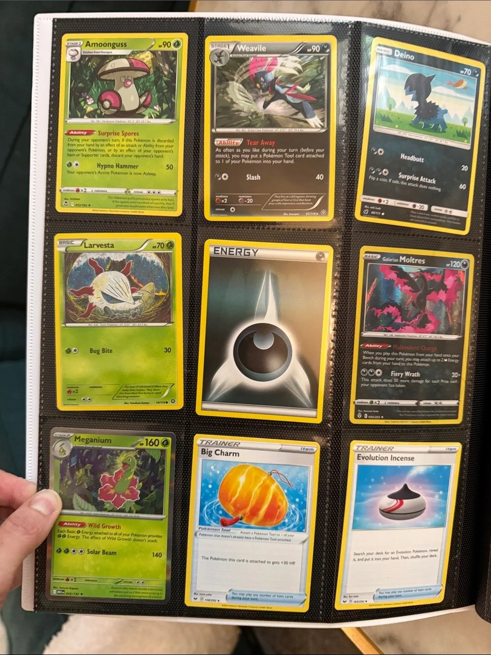 Pokemon Cards Binder Pokemon Cards Lot Pokemon Trading Cards Collection